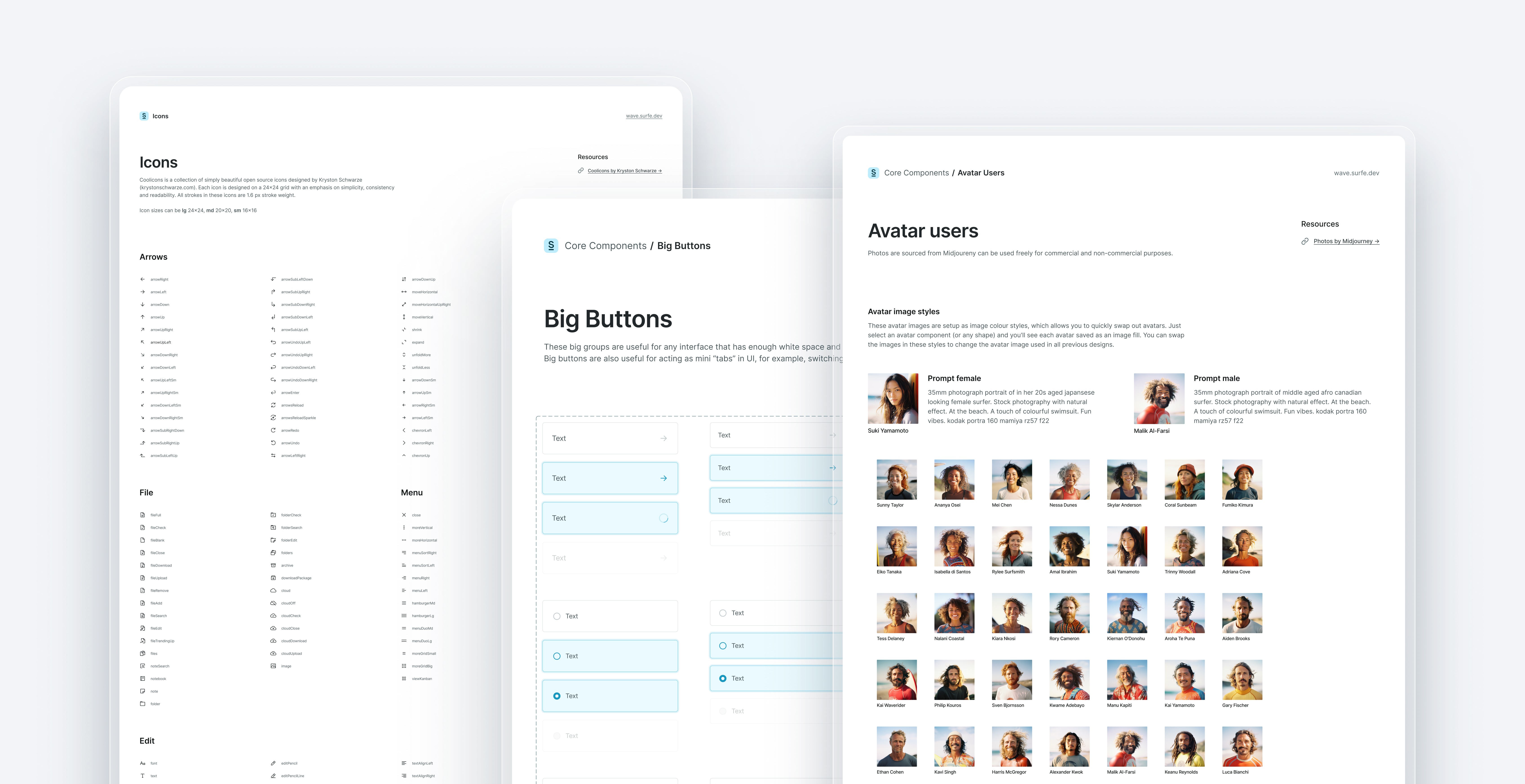 Wave Design System UI