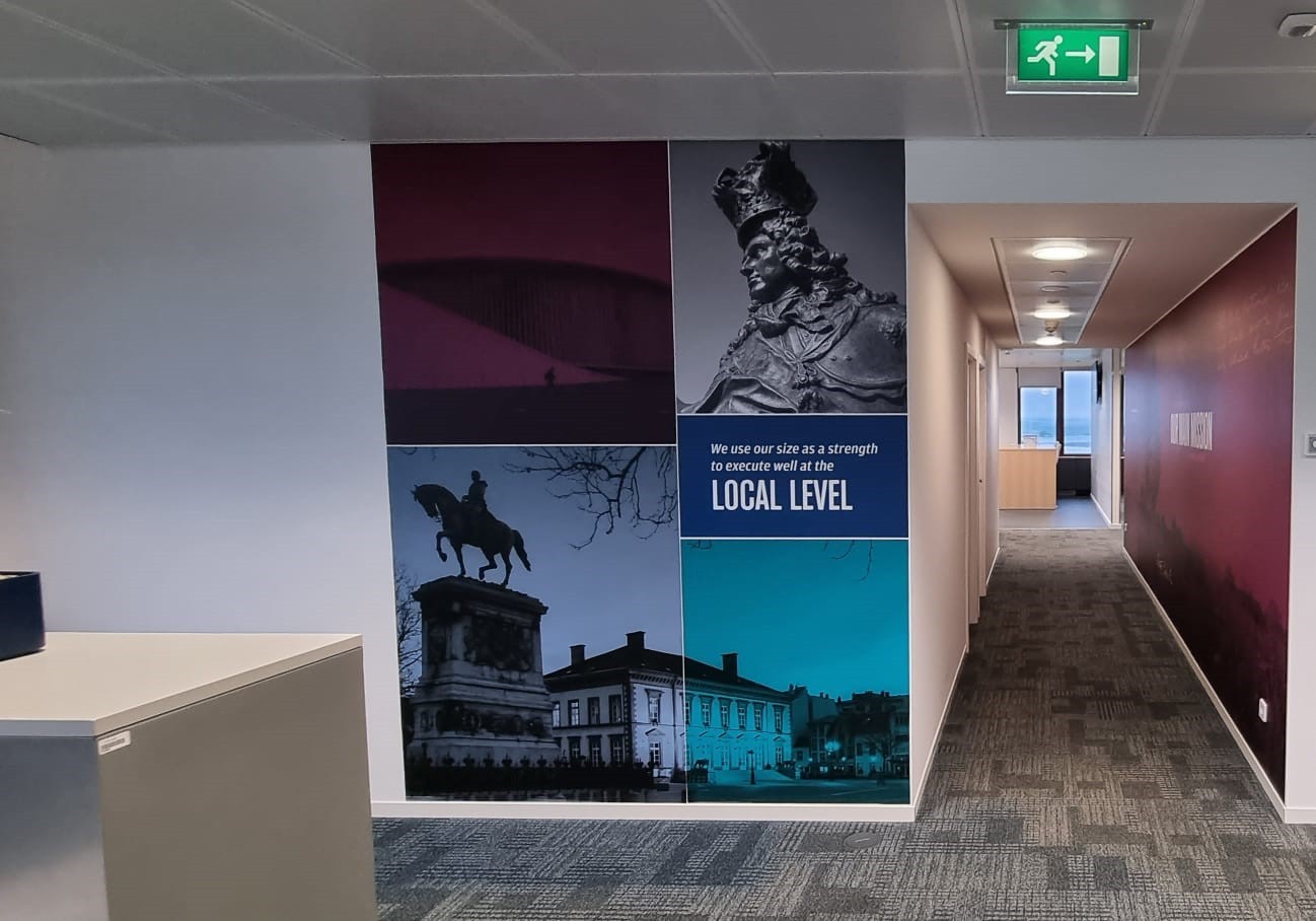 Création et pose d’une décoration murale 