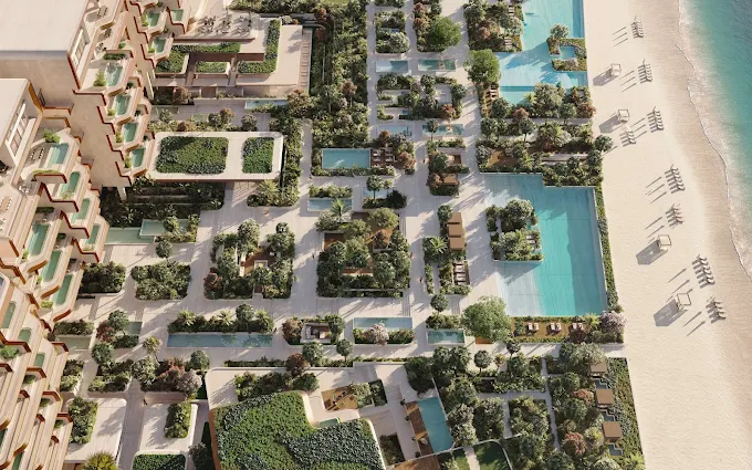 Alba residences by omniyat sky view