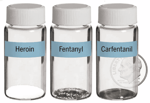 Estimated lethal dose of each drug. Image source: bostonglobe.com