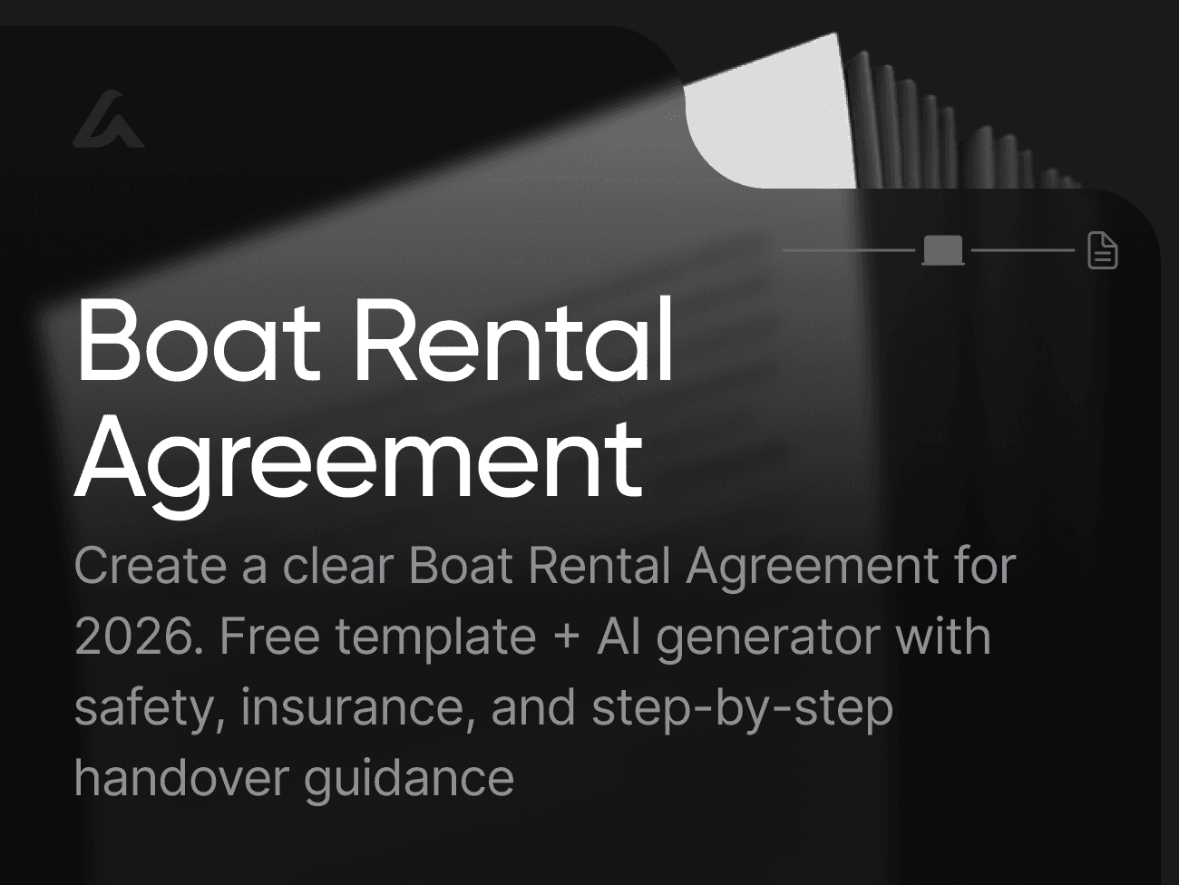 Boat Rental Agreement