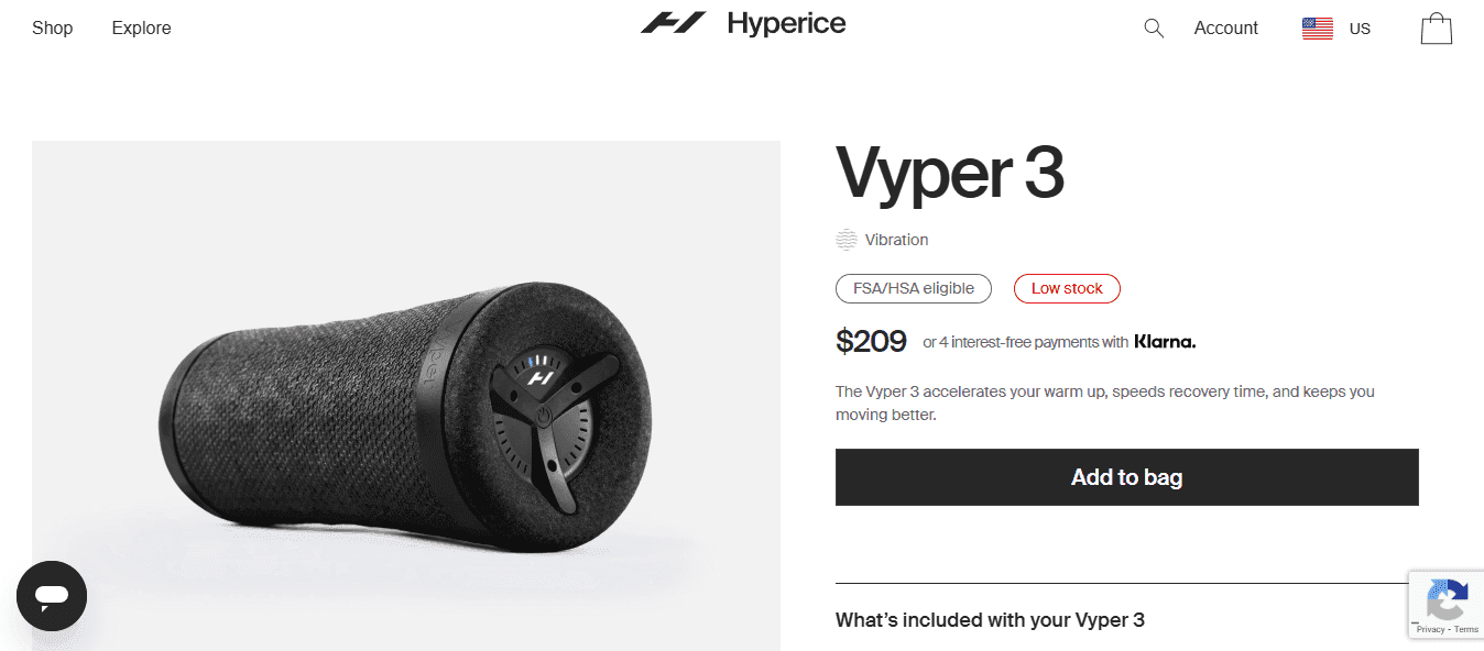 Hyperice Vyper 3