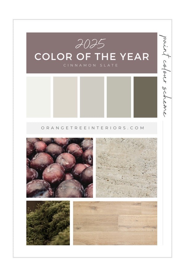 2025 Paint Color of the Year Benjamin Moore Cinnamon Slate