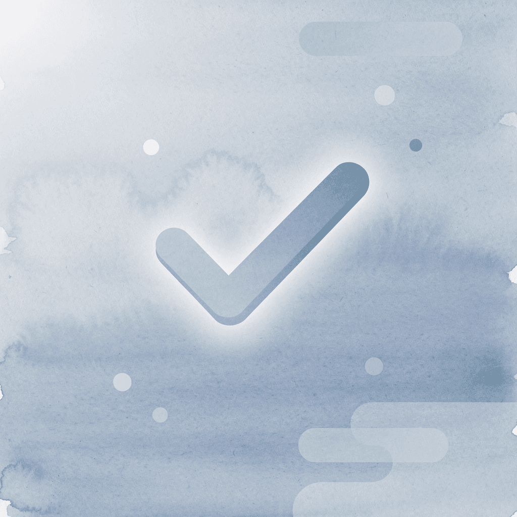 Checkmark icon representing legal approval for homeschooling