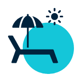 leaisure and tourism icon