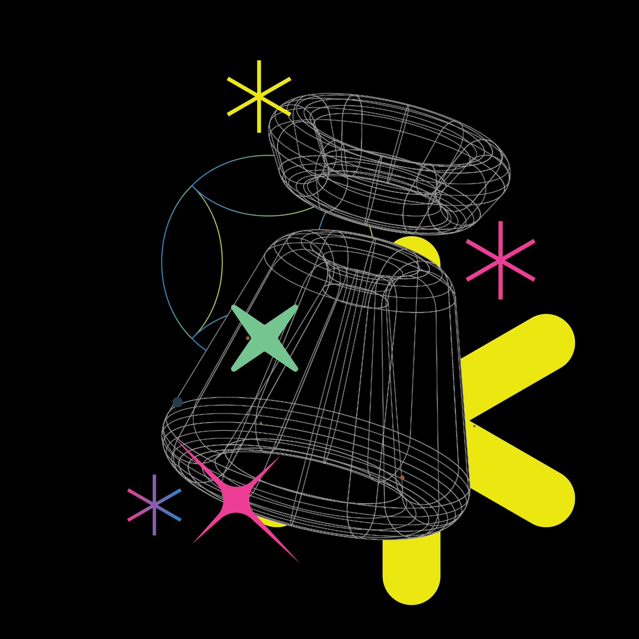 Magnetic repel image