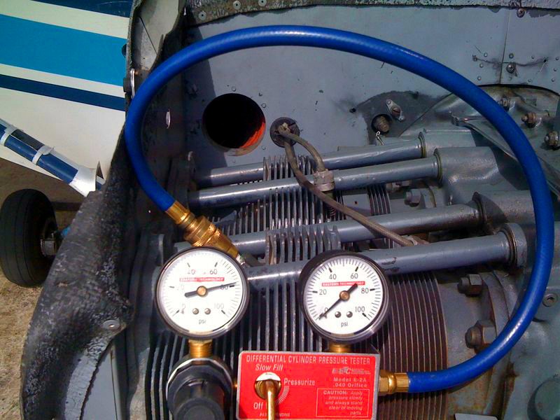 engine compression and borescoping