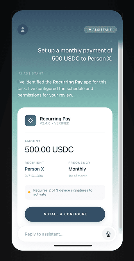 Laptop displaying code editor with charts and graphs, server racks in background