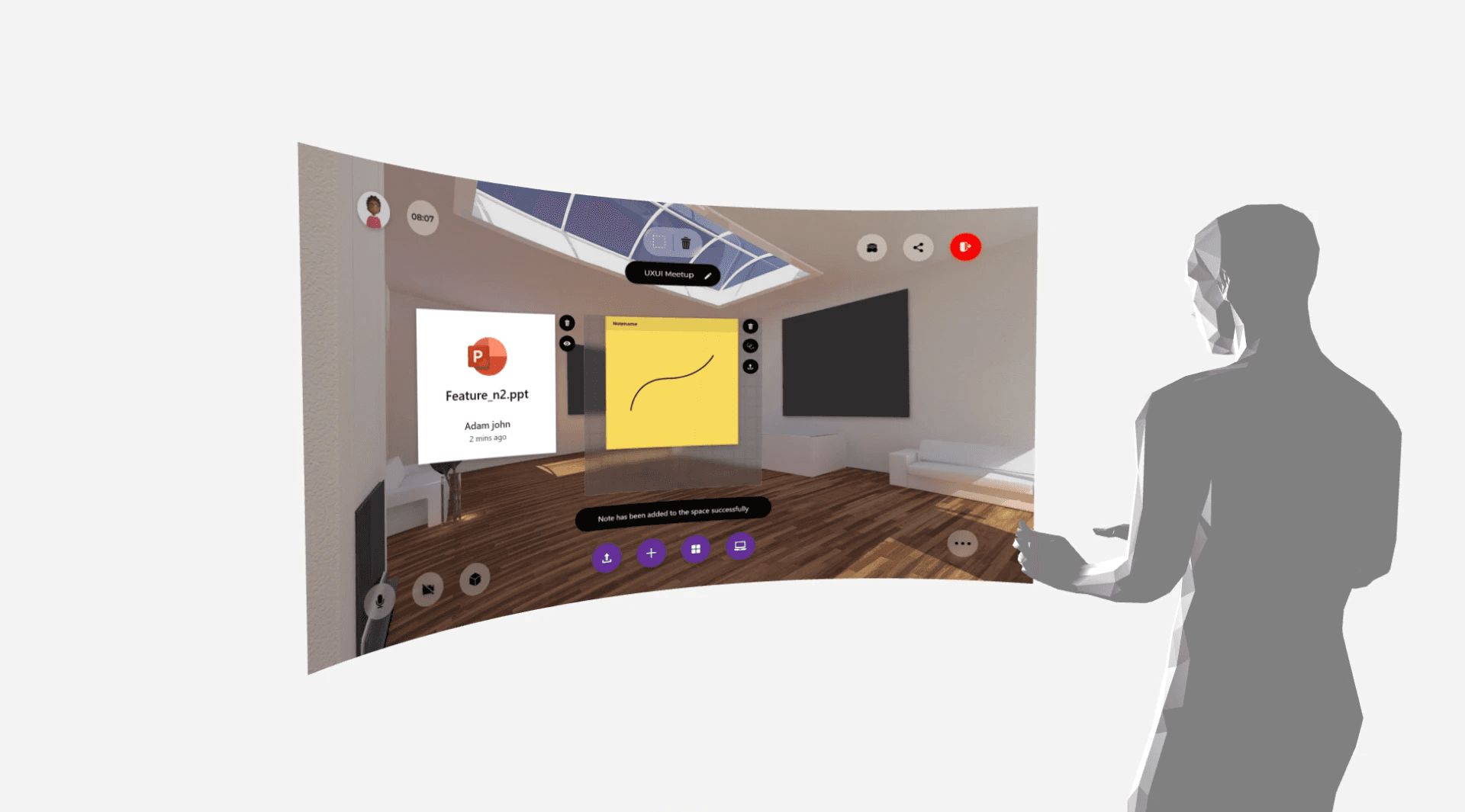 a person holding a cell phone with an amg entertainment app on the screen