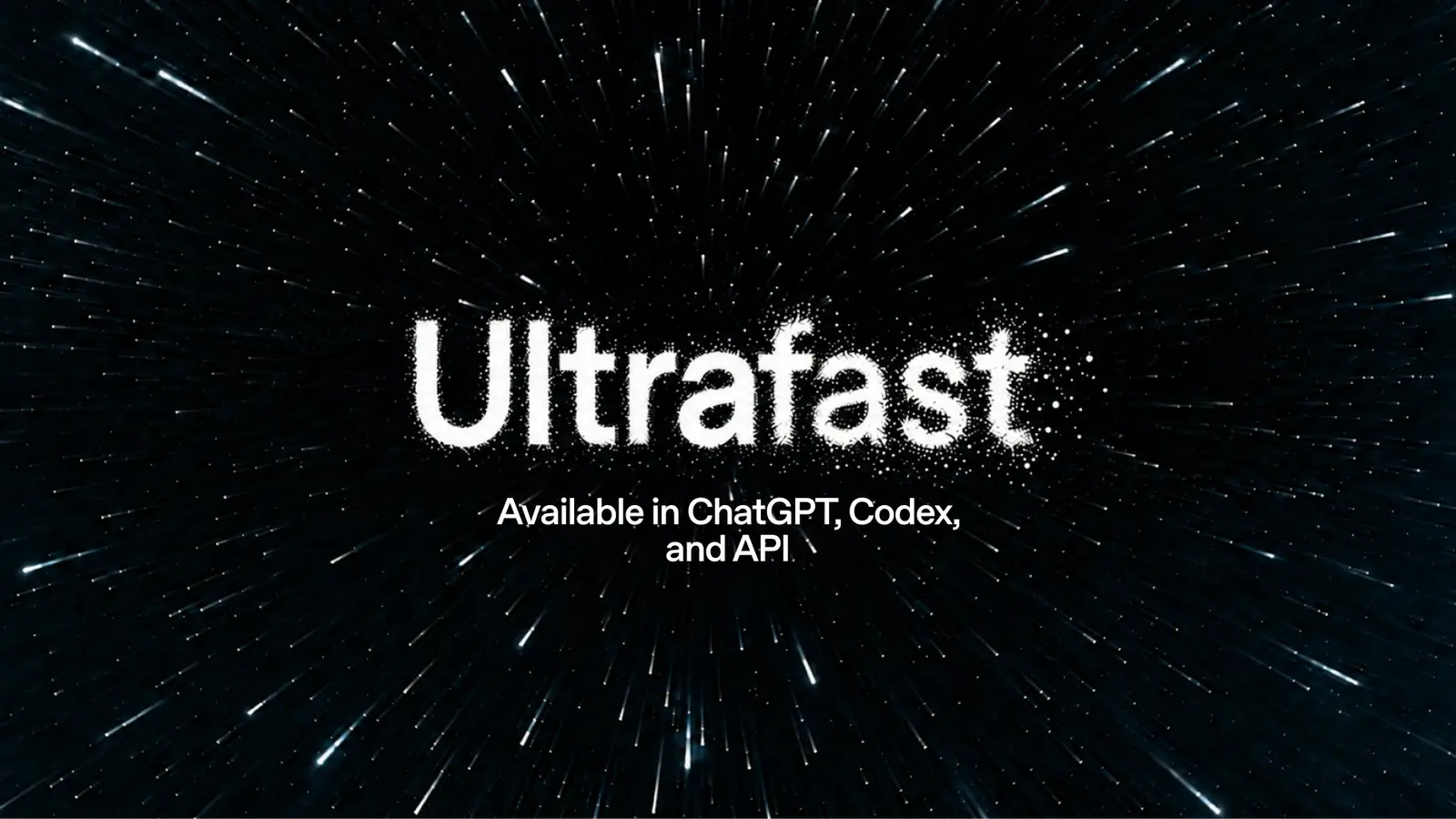 Astra Ultrafast von OpenAI, verfügbar in ChatGPT, Codex und der API