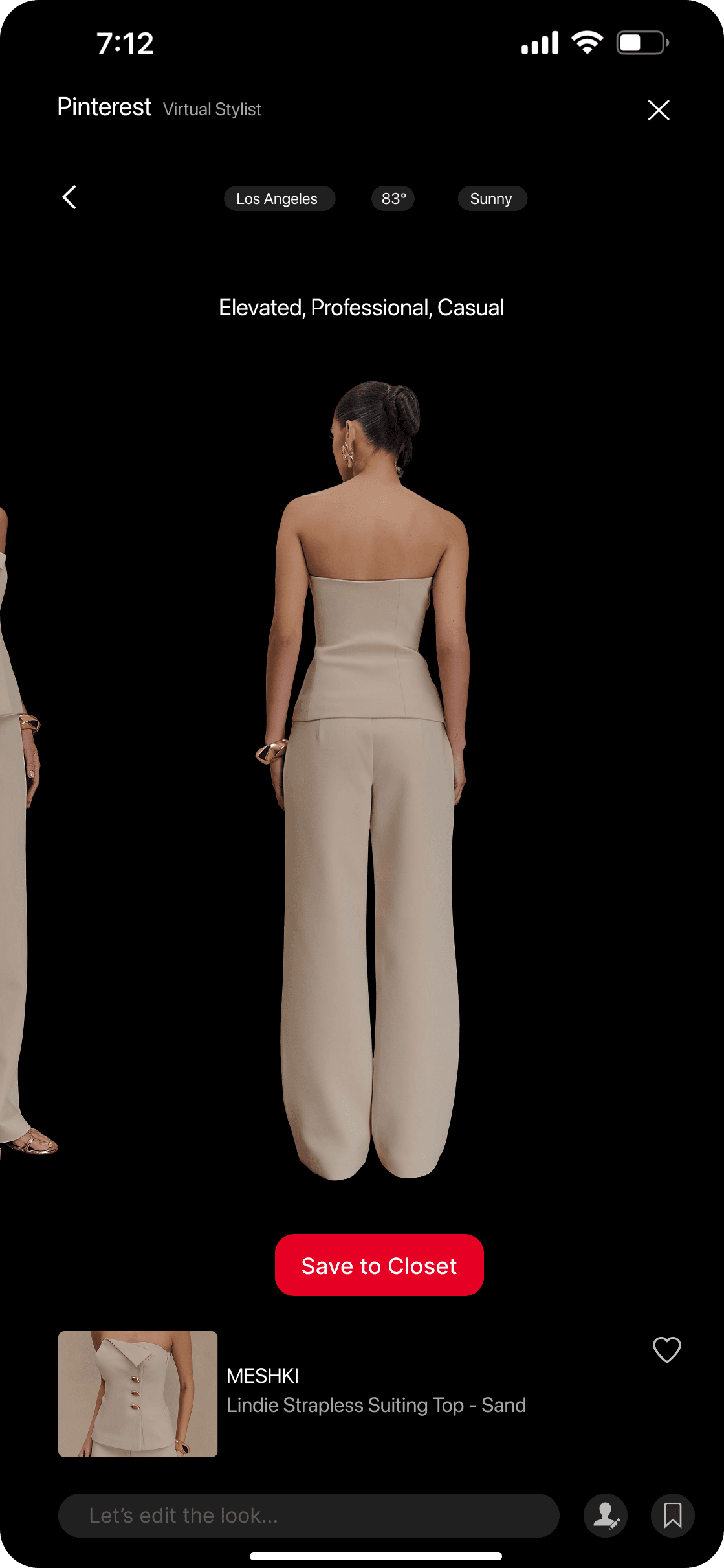 Three frames to show the UI of Pinterest's New Feature UI. A person wearing headphones sits at a desk with a large curved monitor displaying graphic design software, surrounded by a laptop, smartphone, and potted plant, creating a modern workspace setup.