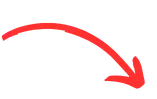 Red growth arrow pointing upwards on a grey bar chart.