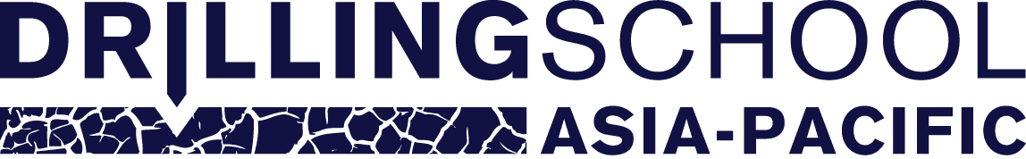 Drilling School Asia Pacific Logo in Blue Brand Colour