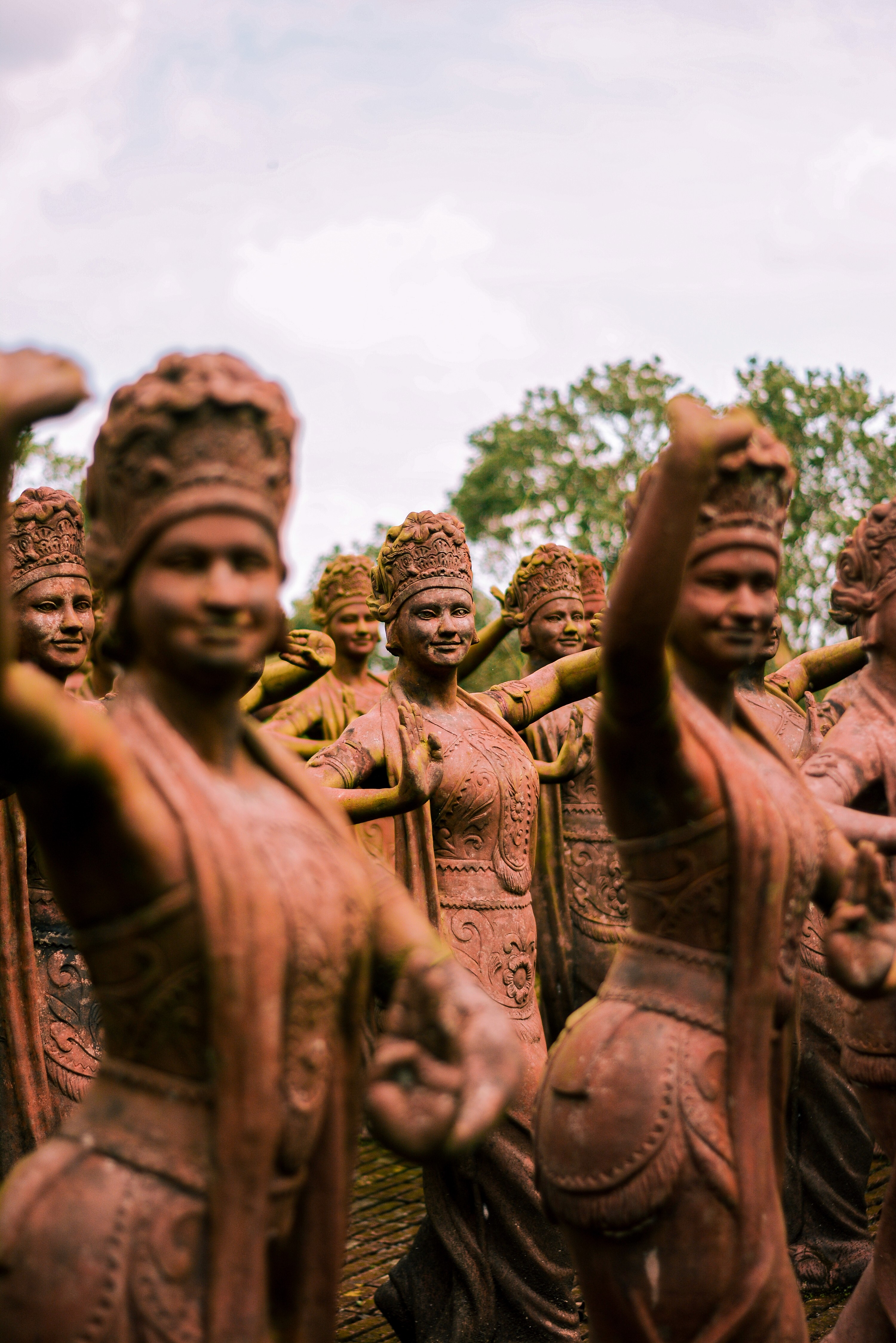 Dancer Statue of Taman Gandrung Terakota Banyuwangi