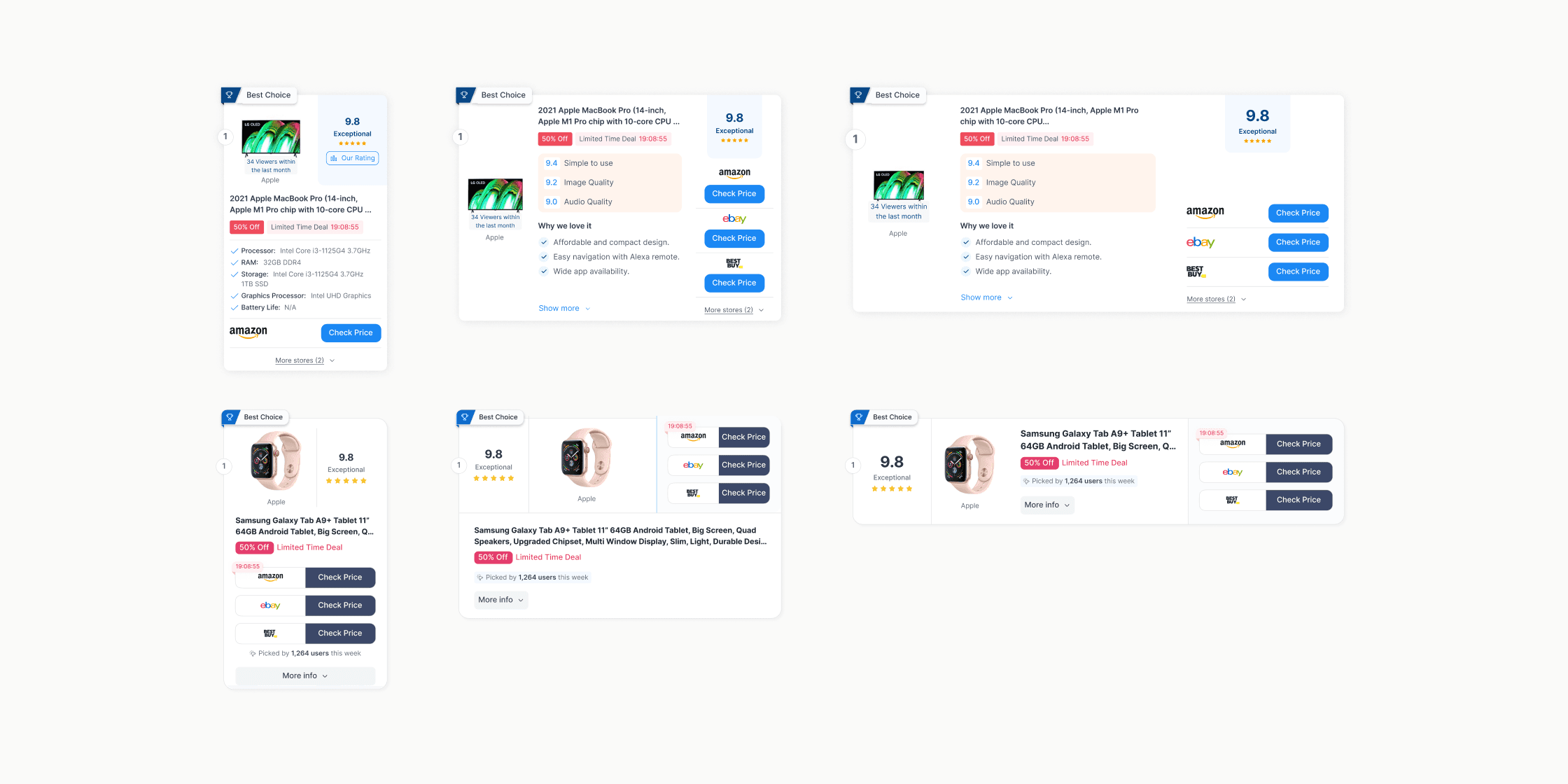 Project design screen