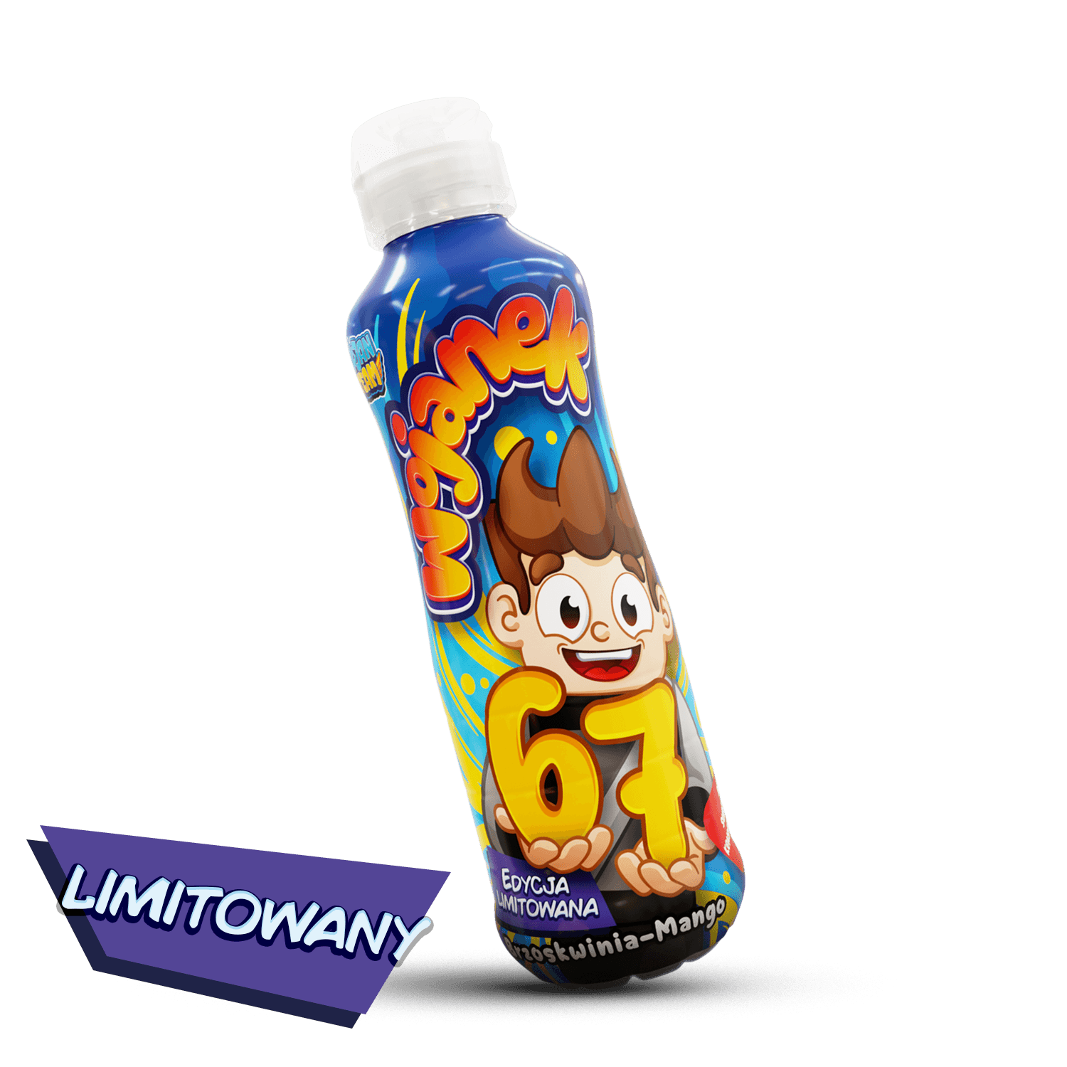 Wojanek – napój owocowy brzoskwinia - mango w butelce
