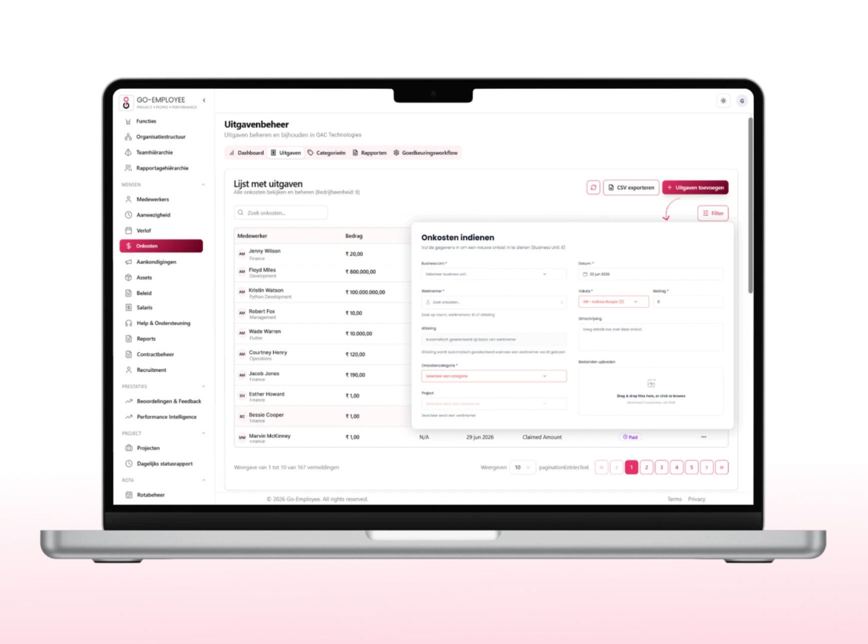 Go Employee Smart Expense Claim Management