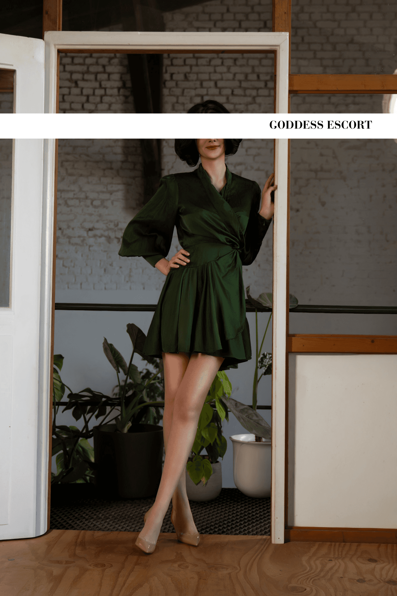 Exklusive Gesellschaft für besondere Anlässe – schlank, elegant und mit feinem Gespür für Stil.