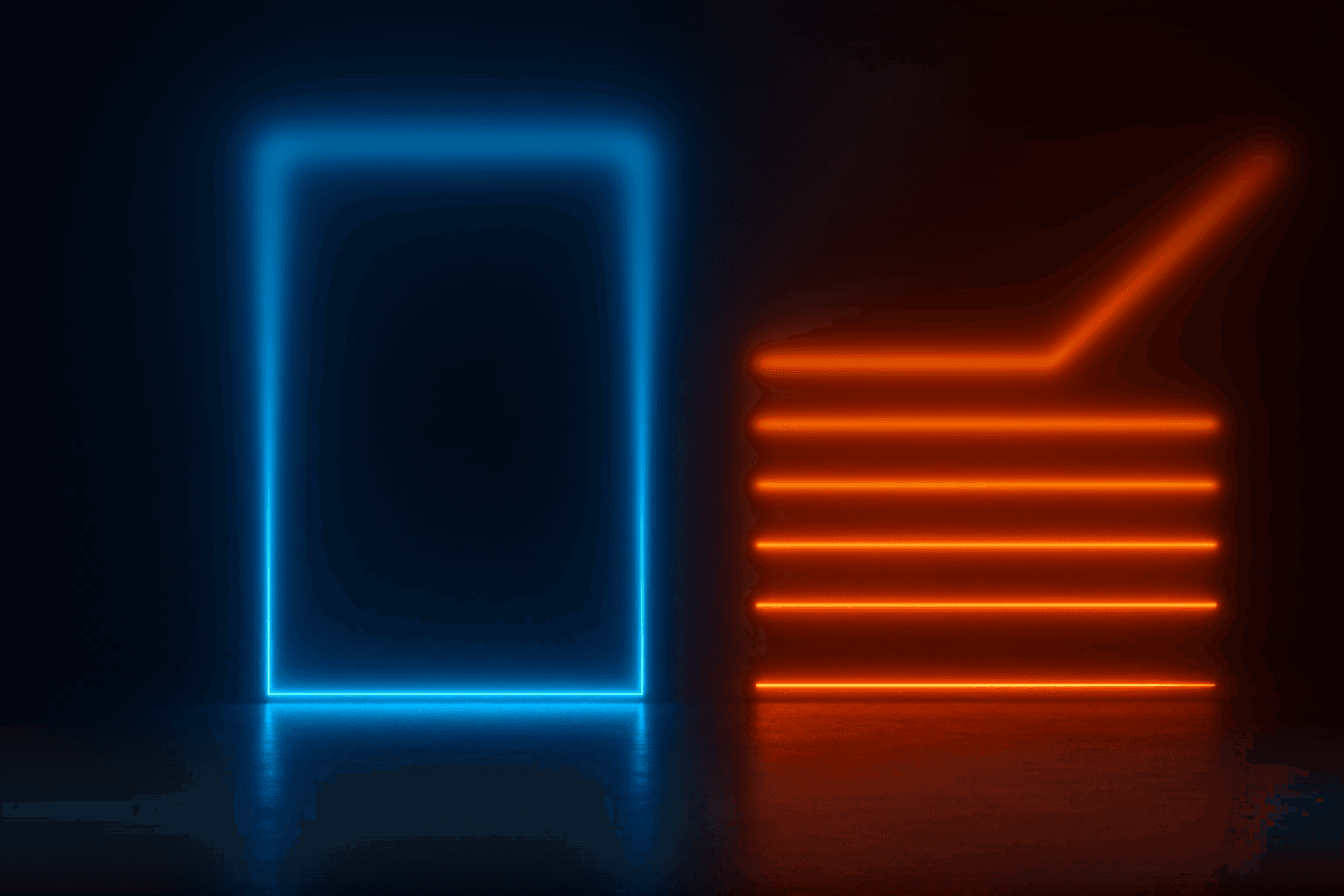 "An 'Algorithm-Hacking Social Media Management FAQs' section, titled 'Solving Your Platform Domination Questions,' set against a blurred, dark blue background with glowing brain-like neural networks and subtle figures. The section presents several common questions about social media management in expandable dark boxes."