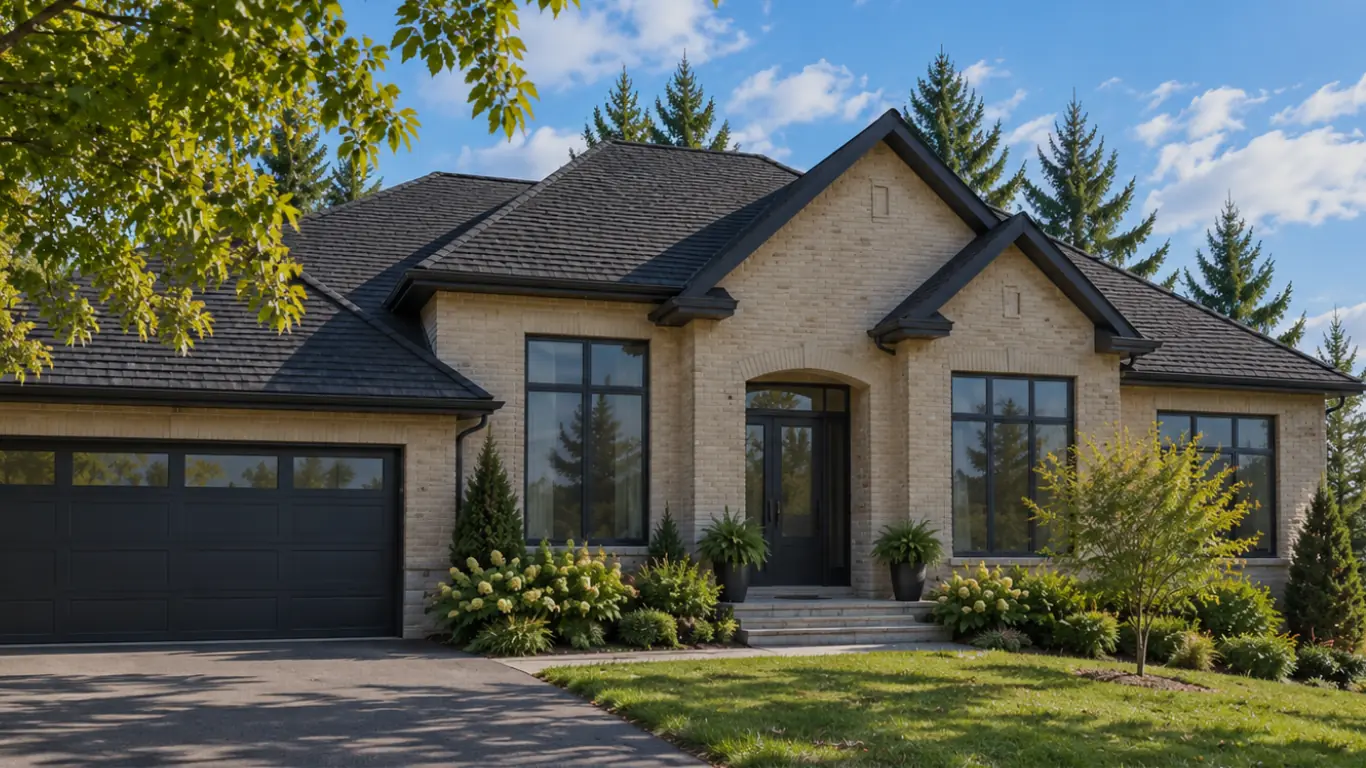 Replacement windows and doors on an Ottawa home
