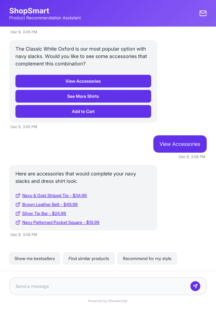 Product Recommendation AI Agent Template