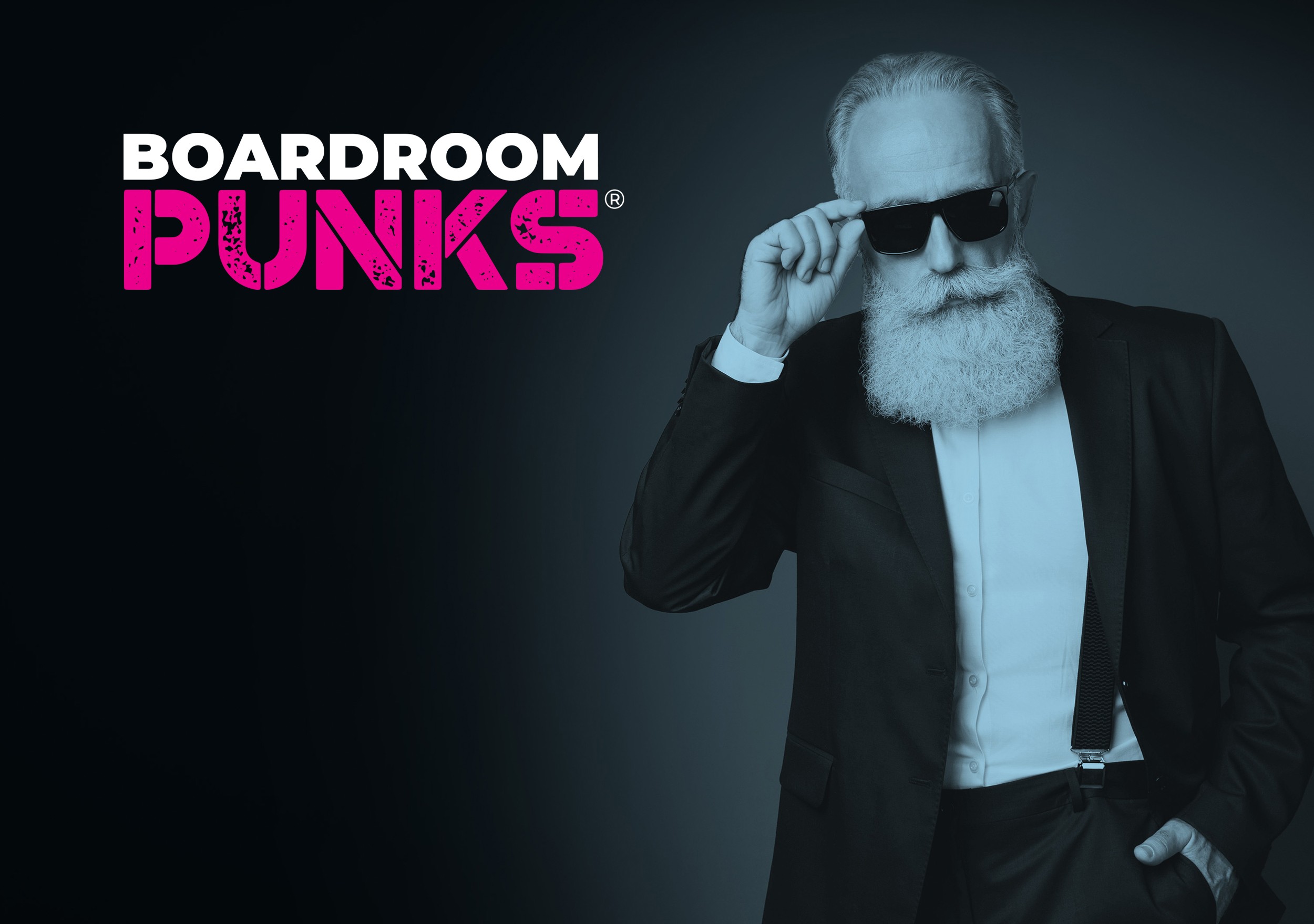 Boardroom punks brandng design