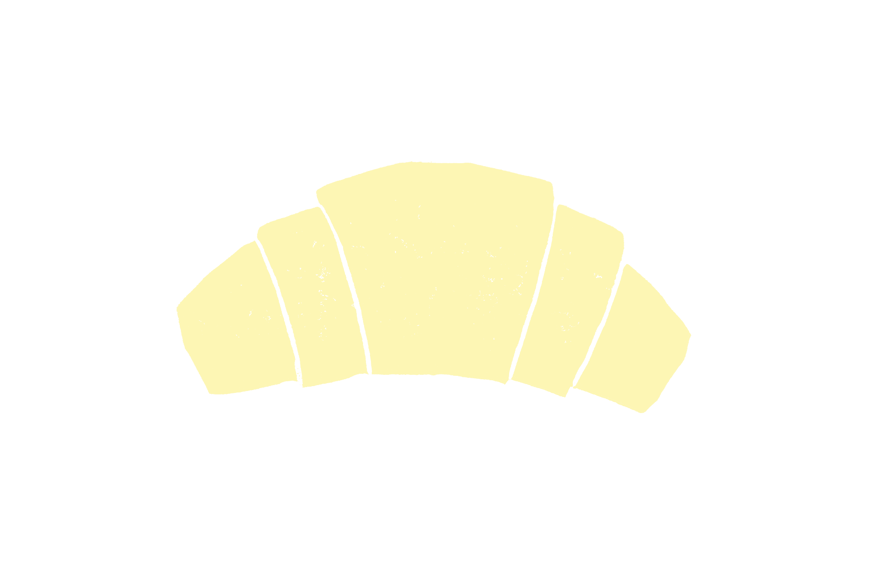 Illustration of a croissant
