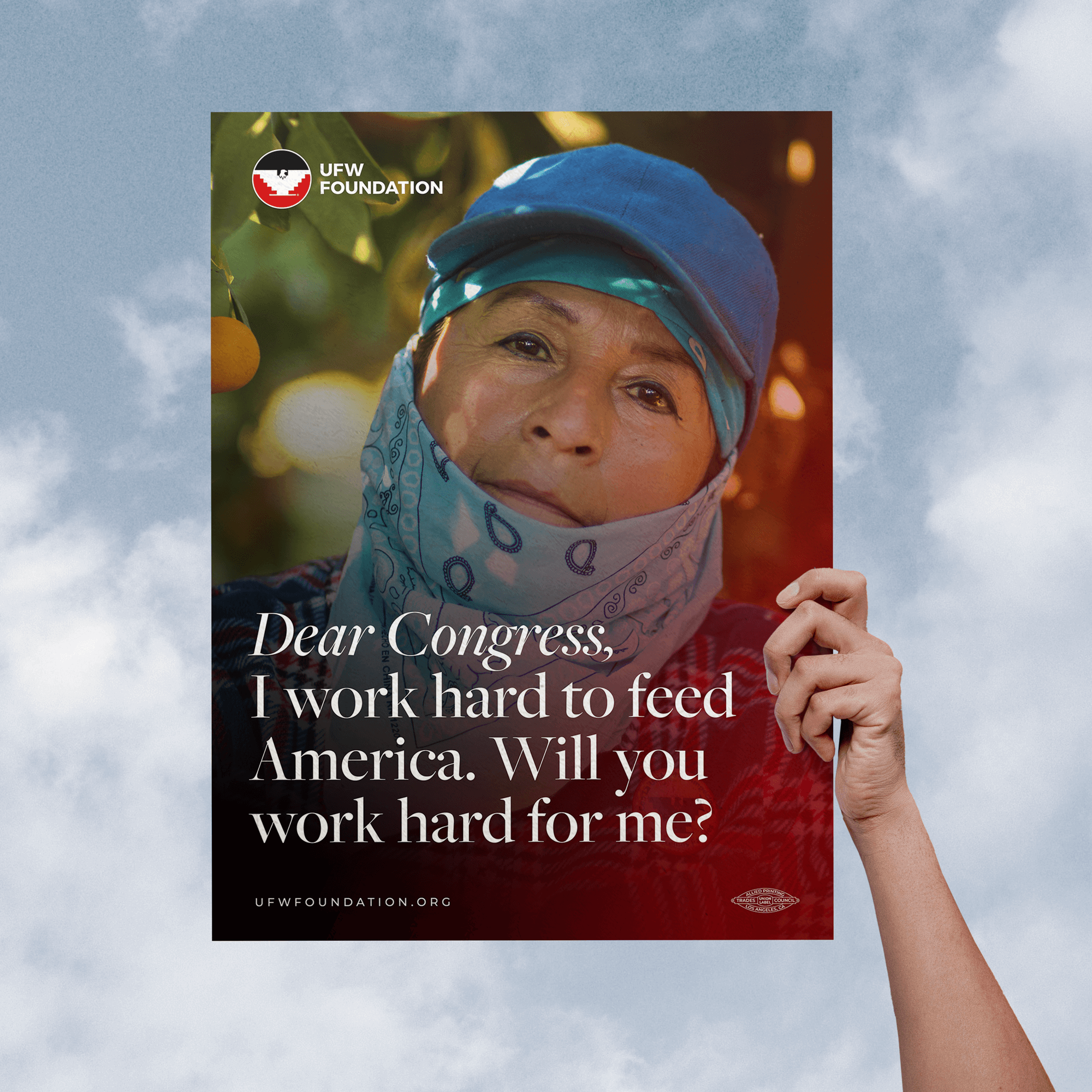 UFW Foundation Farm Worker Congress Poster