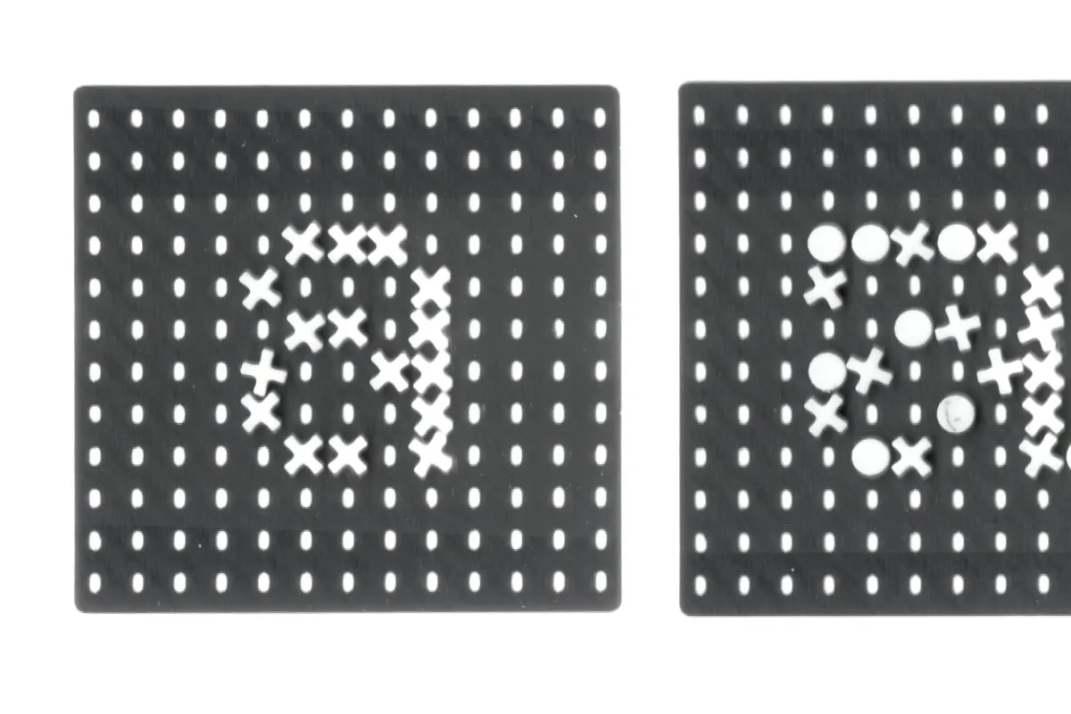scanned boards with pins with original GYS Pixels characters