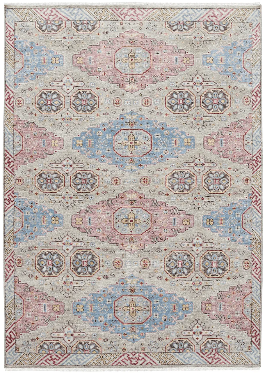 Jaigarh 2 rug in Himalayan Wool, additional view – Angan Living