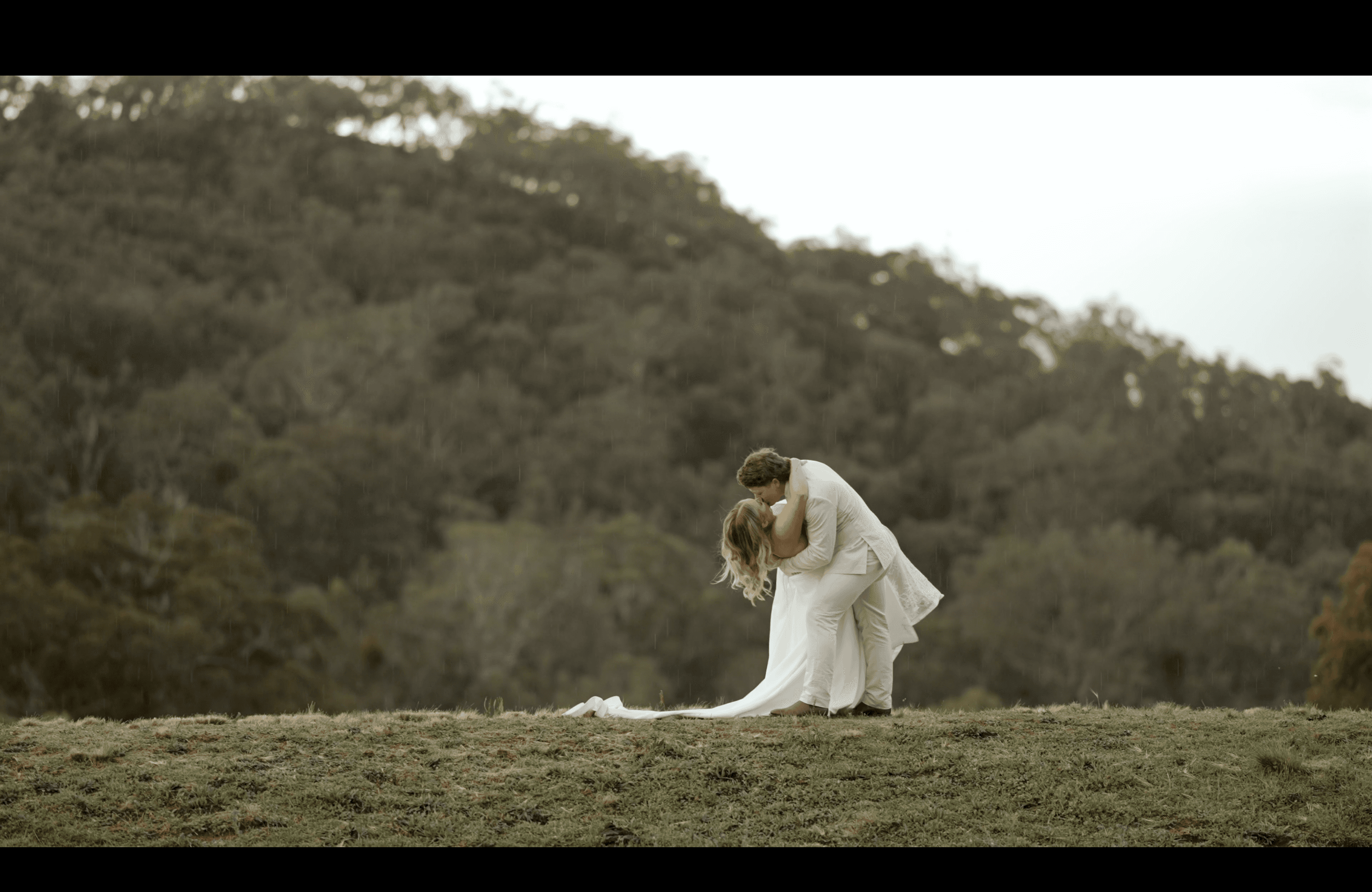 Morgan and Logan wedding film cover photo