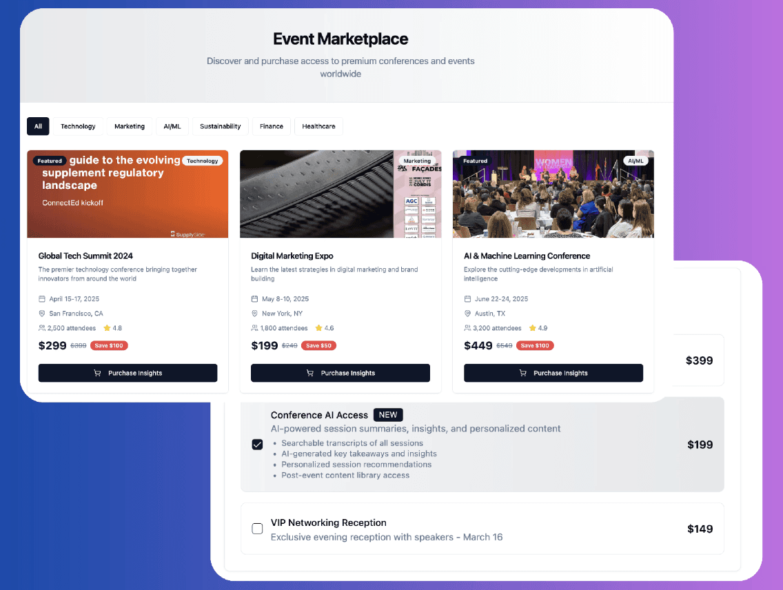 Conference AI Cliff Notes