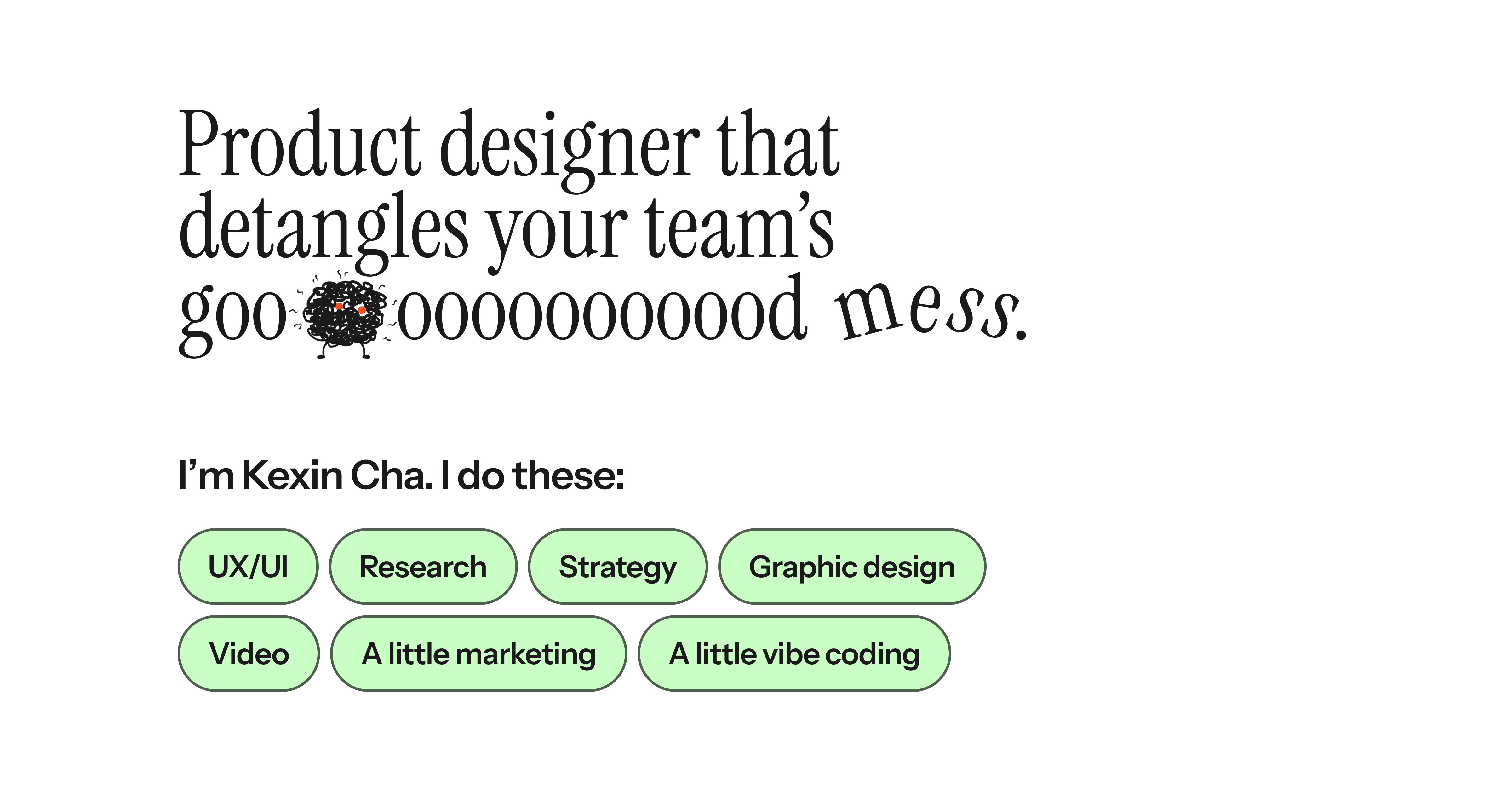 Kexin Cha | AI Product Designer & UX/UI Portfolio