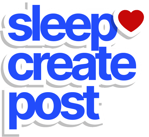 sleep create post sticker