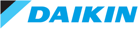 Logo de Daikin, un de nos partenaires pour l'installation de climatisations ou de pompes à chaleur air-air