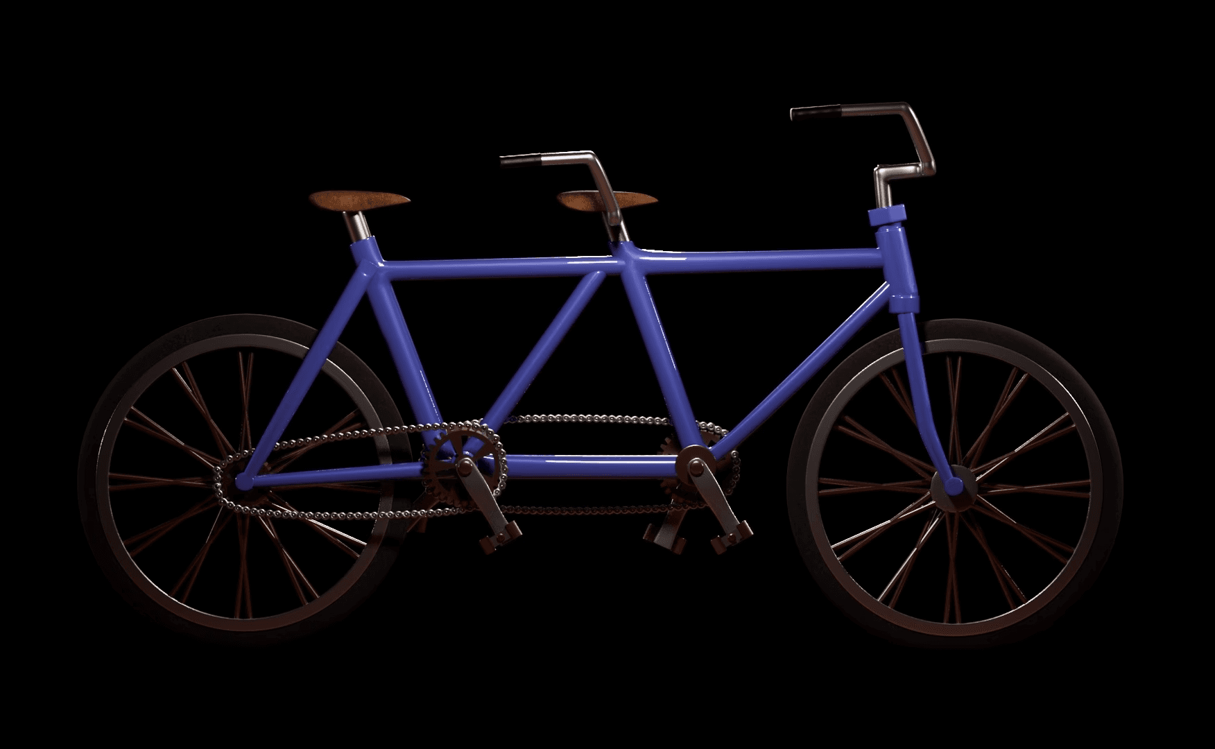 Brand New Bike (created and rendered with Maya)