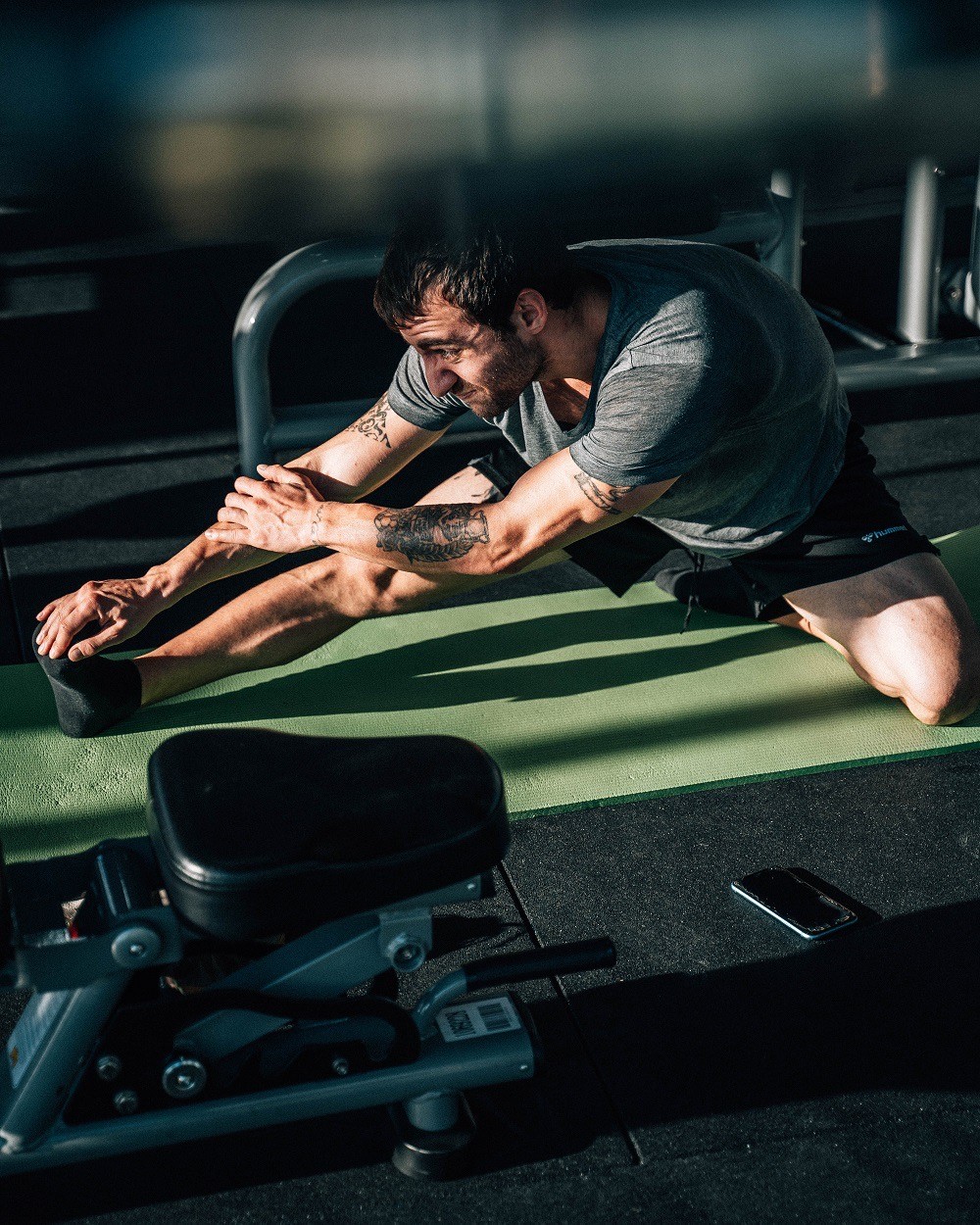 Rachel Stone standing with ABS and hands in her pockets