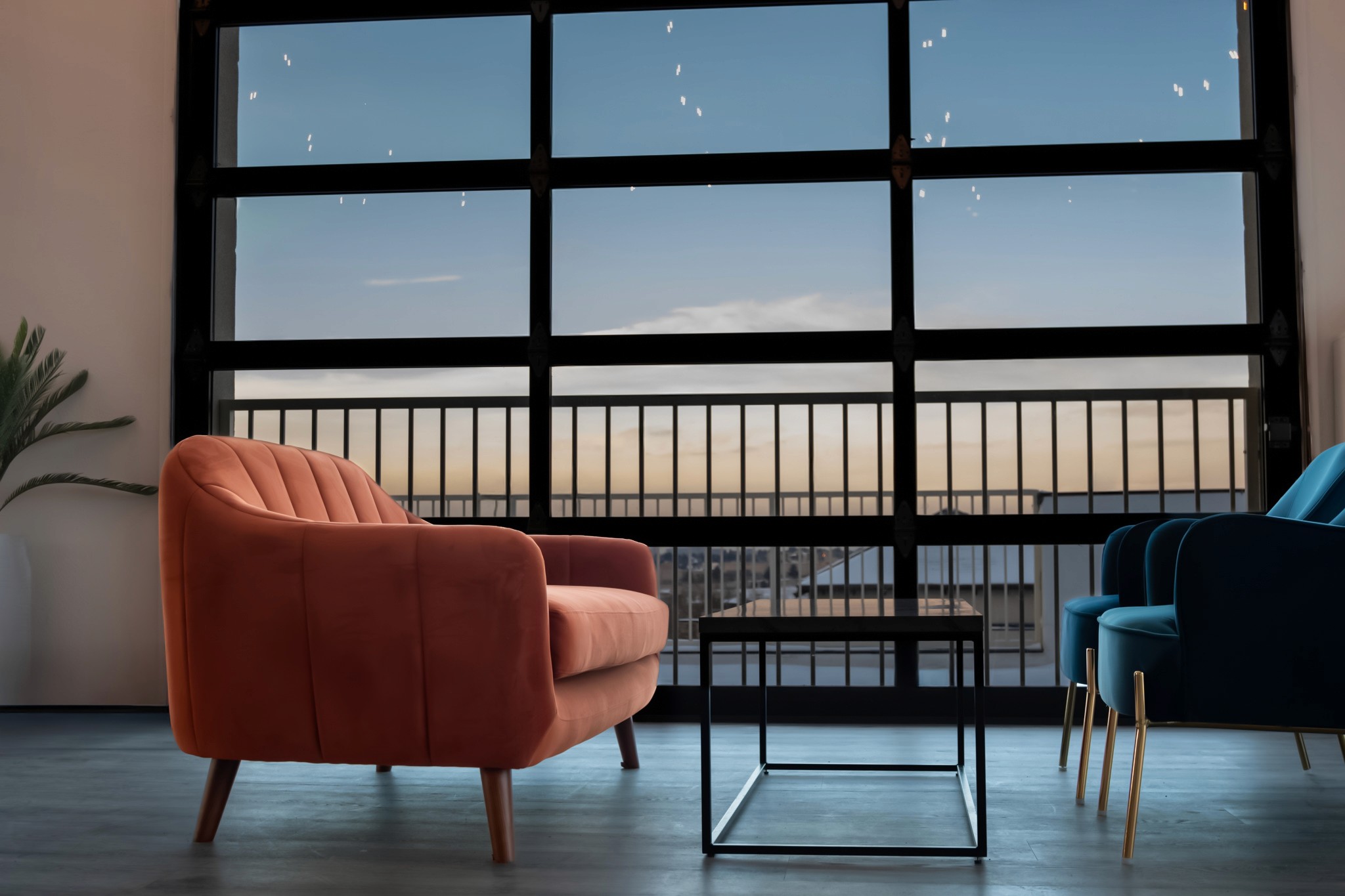 Inside Happy Crew Coffee House