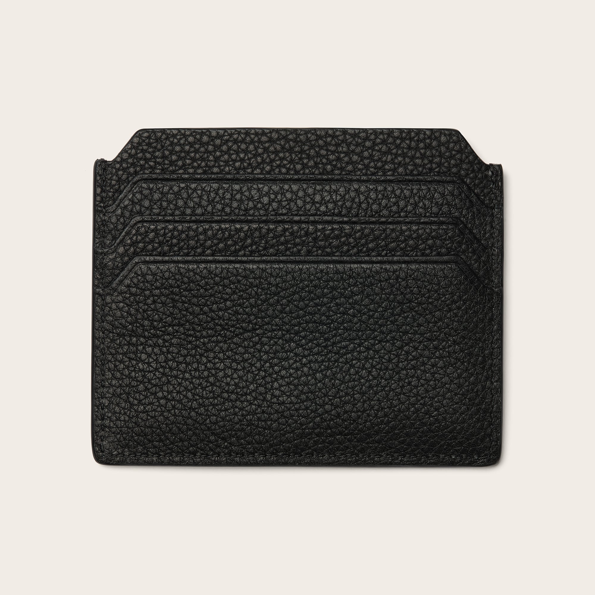 Tumbled Leather Credit Card Holder - Mandelli UK