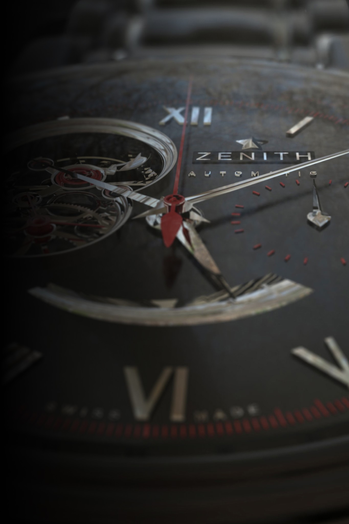 3D render of Zenith Watch