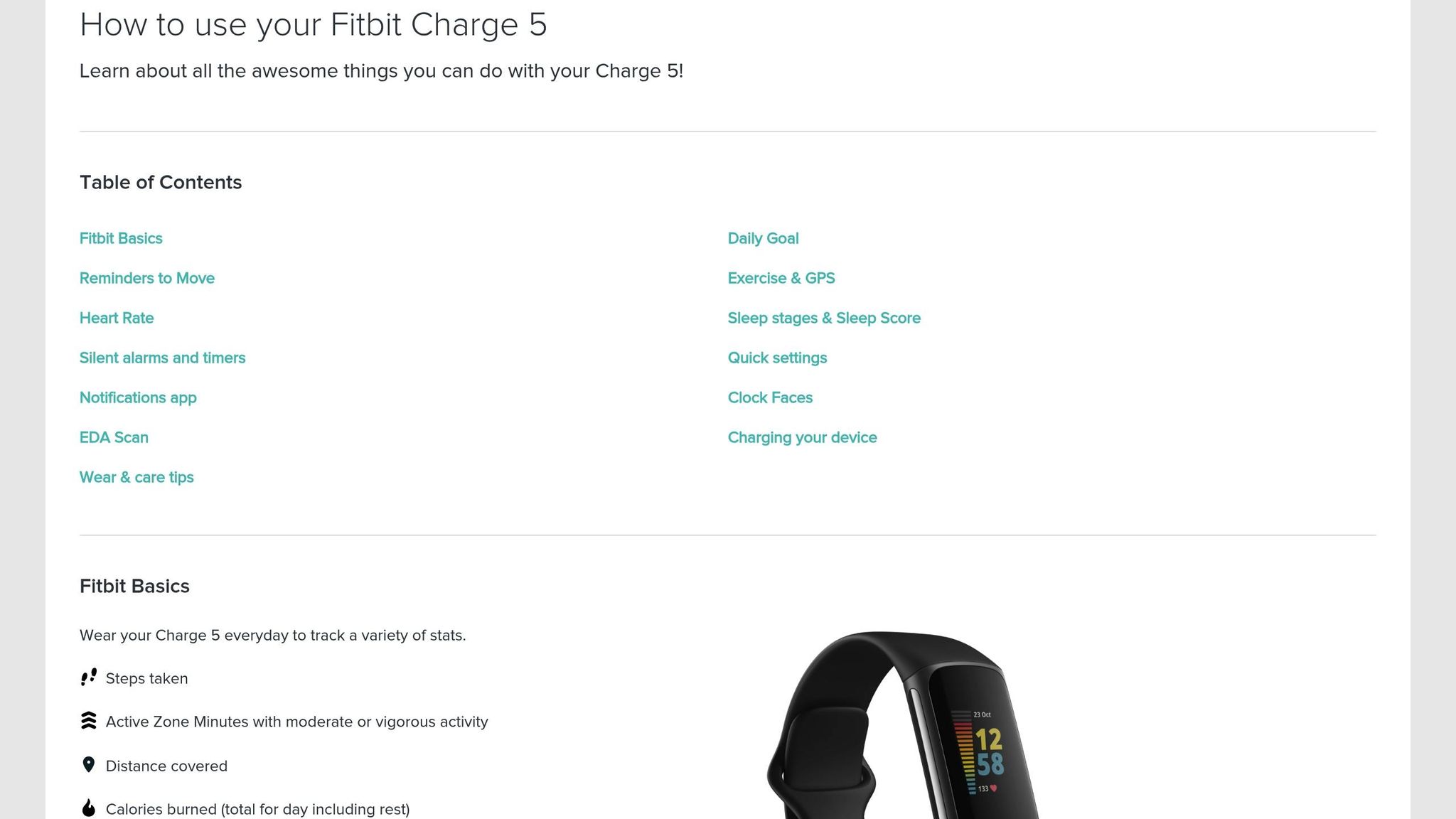 Fitbit Charge 5