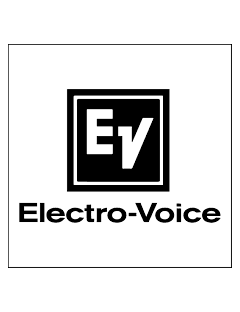 Electro-Voice Logo - Black and White 
