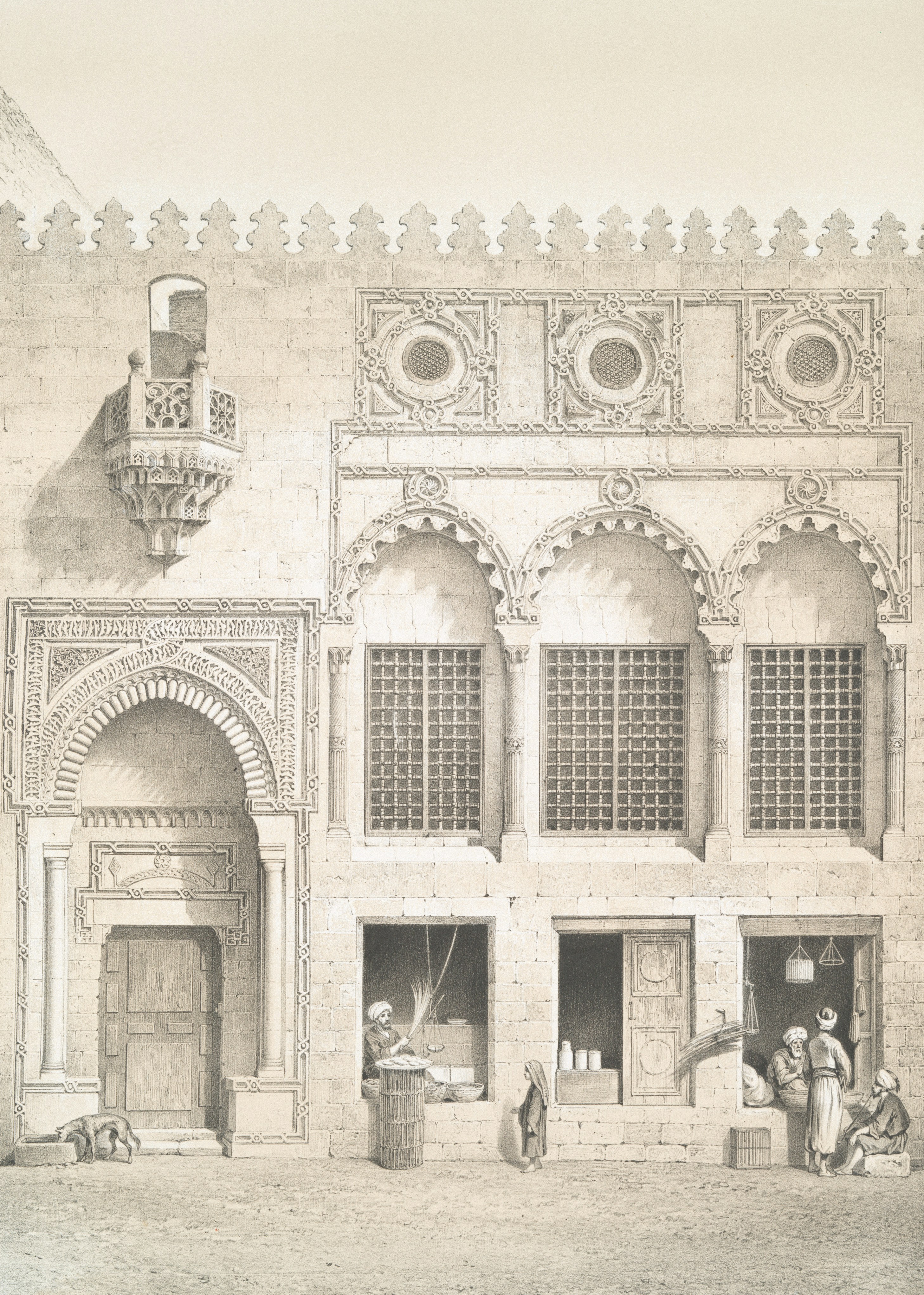 3D rendering of a proposed commercial complex