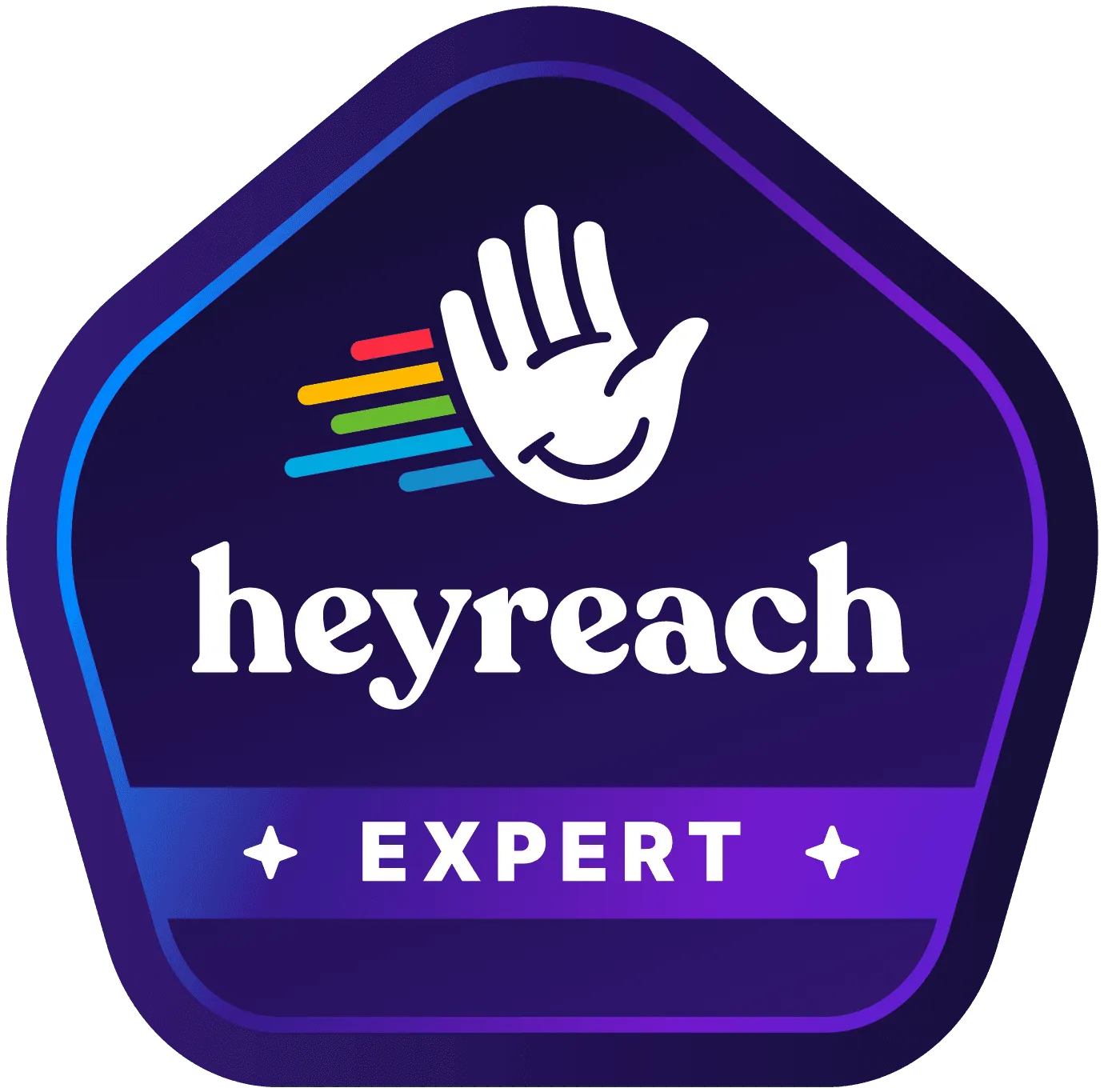 heyreach expert badge achievement