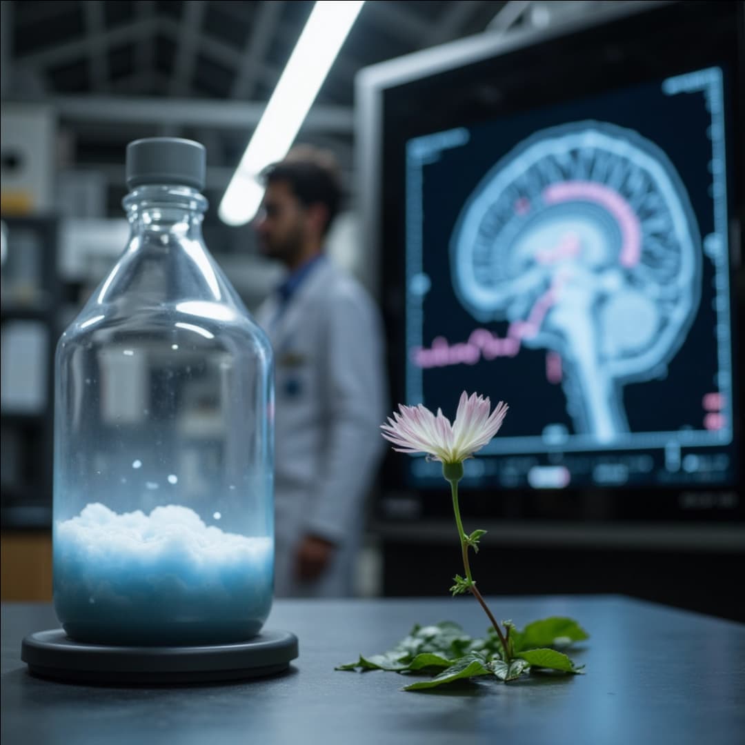 ein bild von einem futuristischen Labor