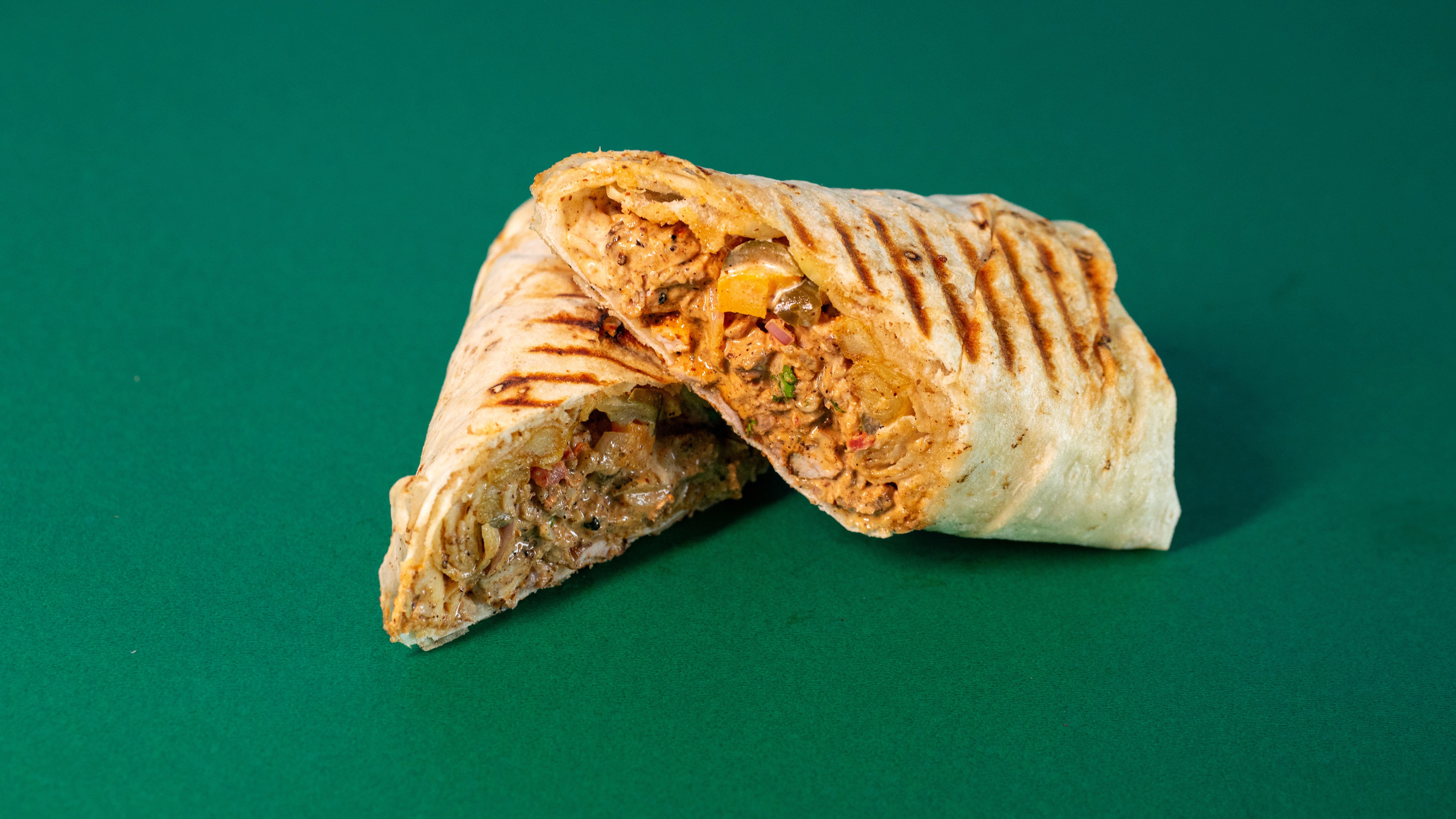 Spicy Paneer Stack Burger