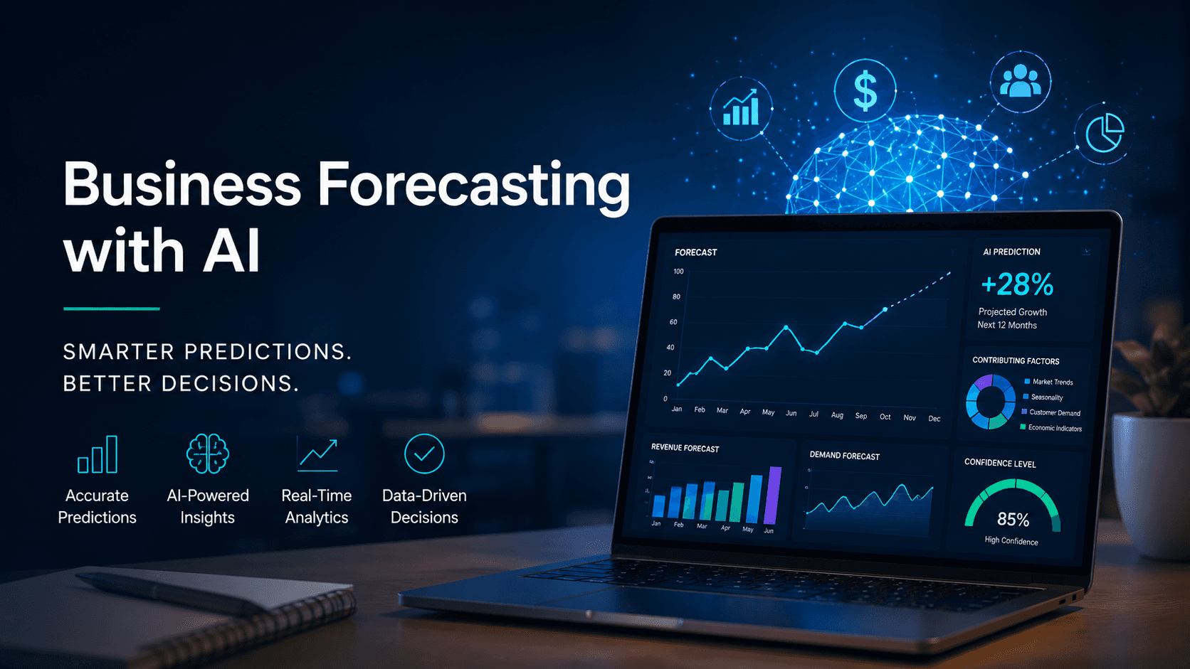 Business forecasting with AI