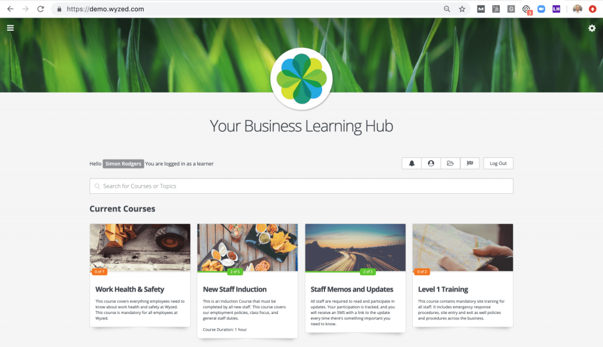 It's easier than you think to create and deliver your own beautiful online courses like this!