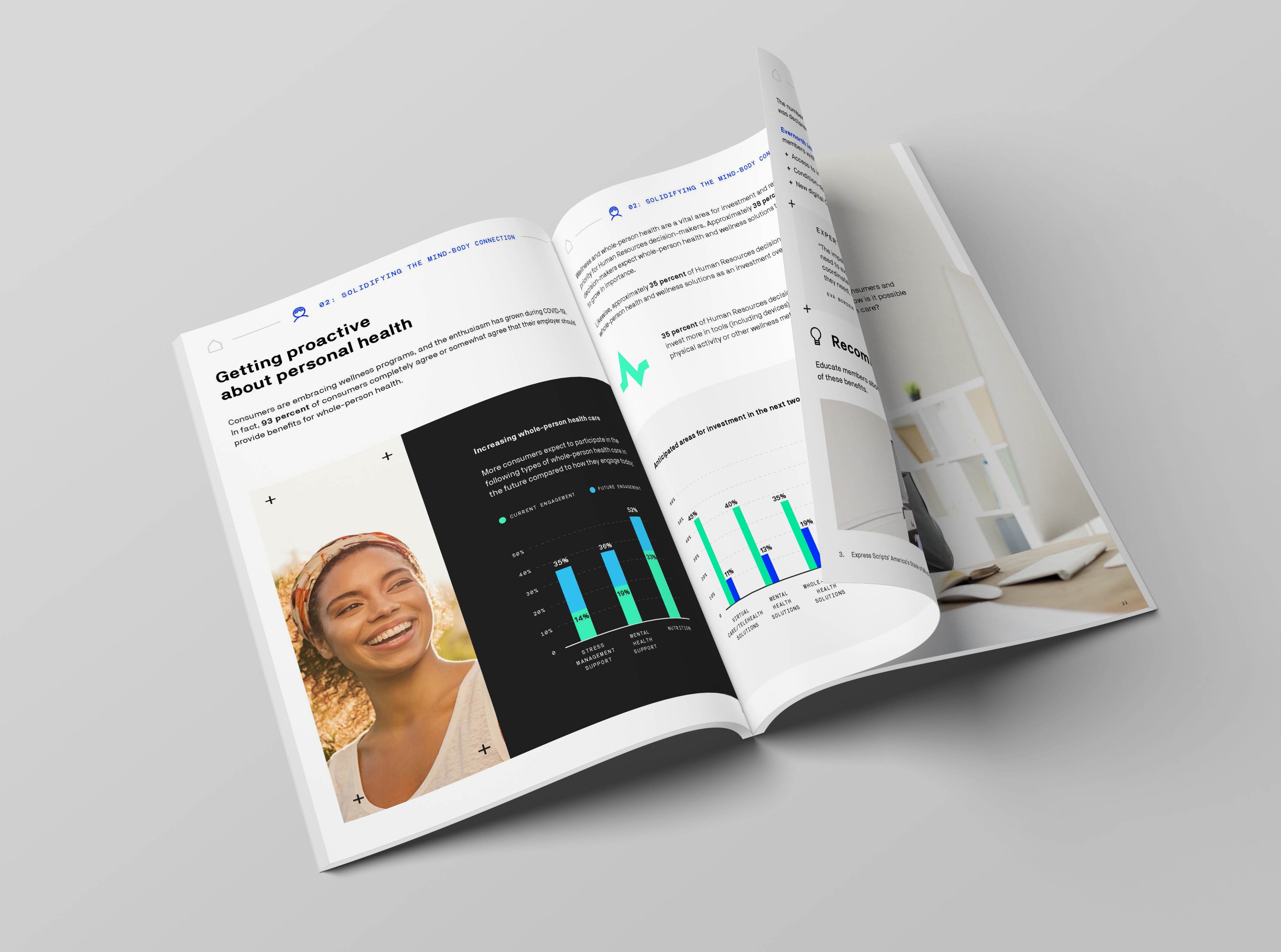 Laptop showing Bloomy UI