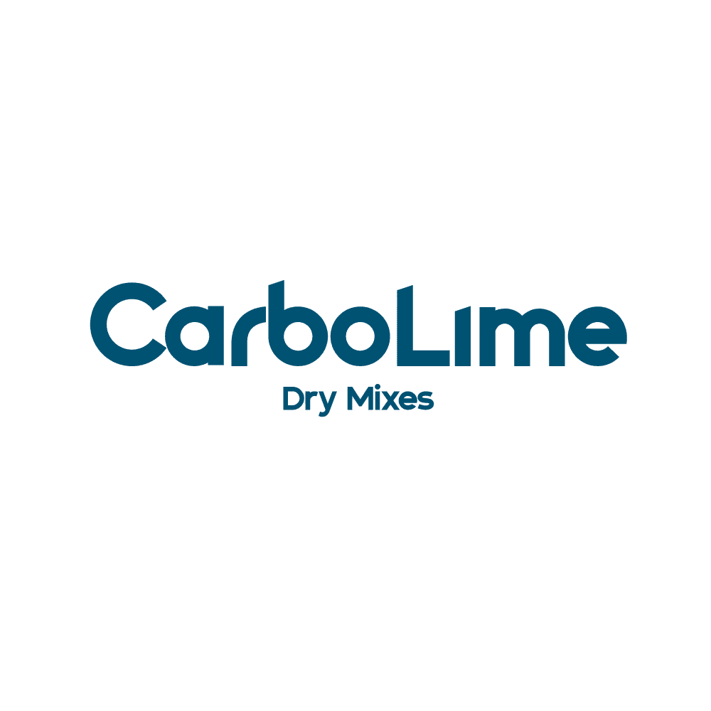 Логотип и описание компании CarboLime – производитель строительных смесей в Казахстане